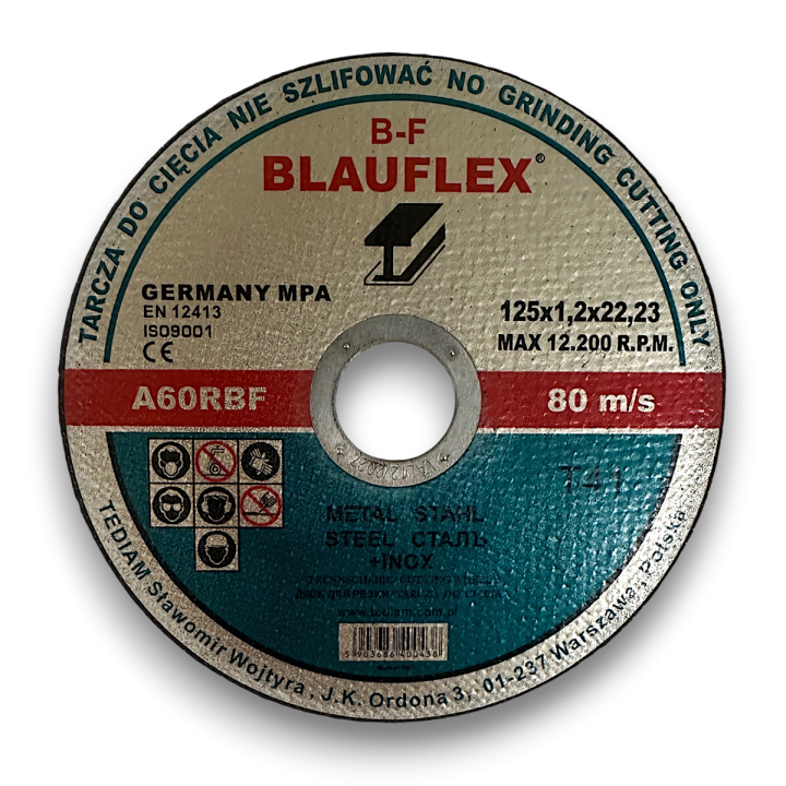 Tarcza korundowa do cięcia BALUFLEX METAL / inox